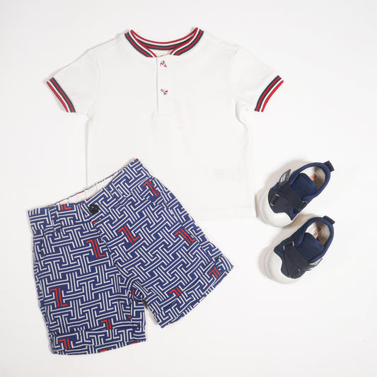 Polo with short