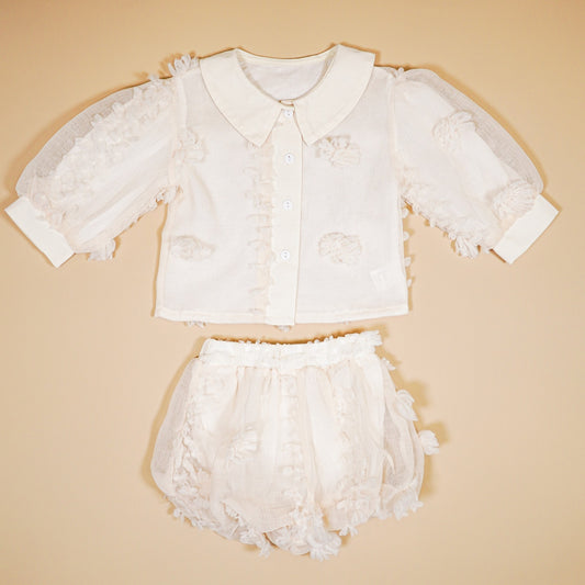 2-Pieces Organza Baby Set