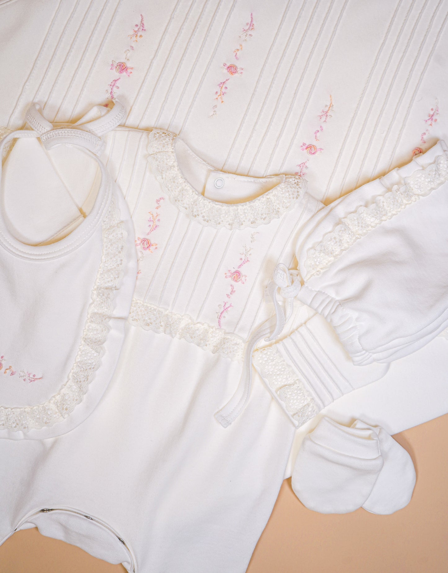 5-Pieces Hand Made Cotton Set